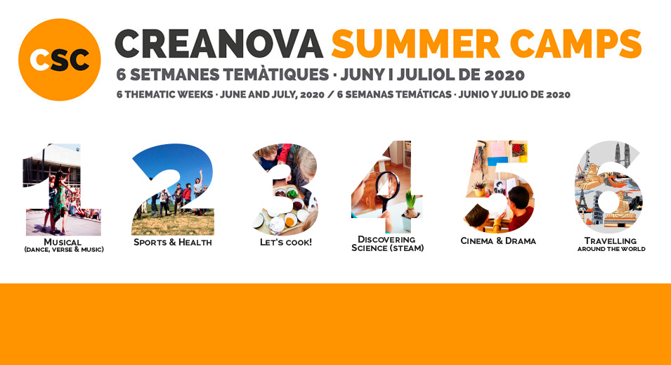 Sesión informativa online - CreaNova Summer Camps 2020 - Col·legi CreaNova learning by Doing - Sant Cugat del Vallès (Barcelona)